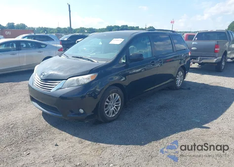 2011 Toyota Sienna Xle V6 из США, поврежденный, VIN 5TDYK3DC6BS061971